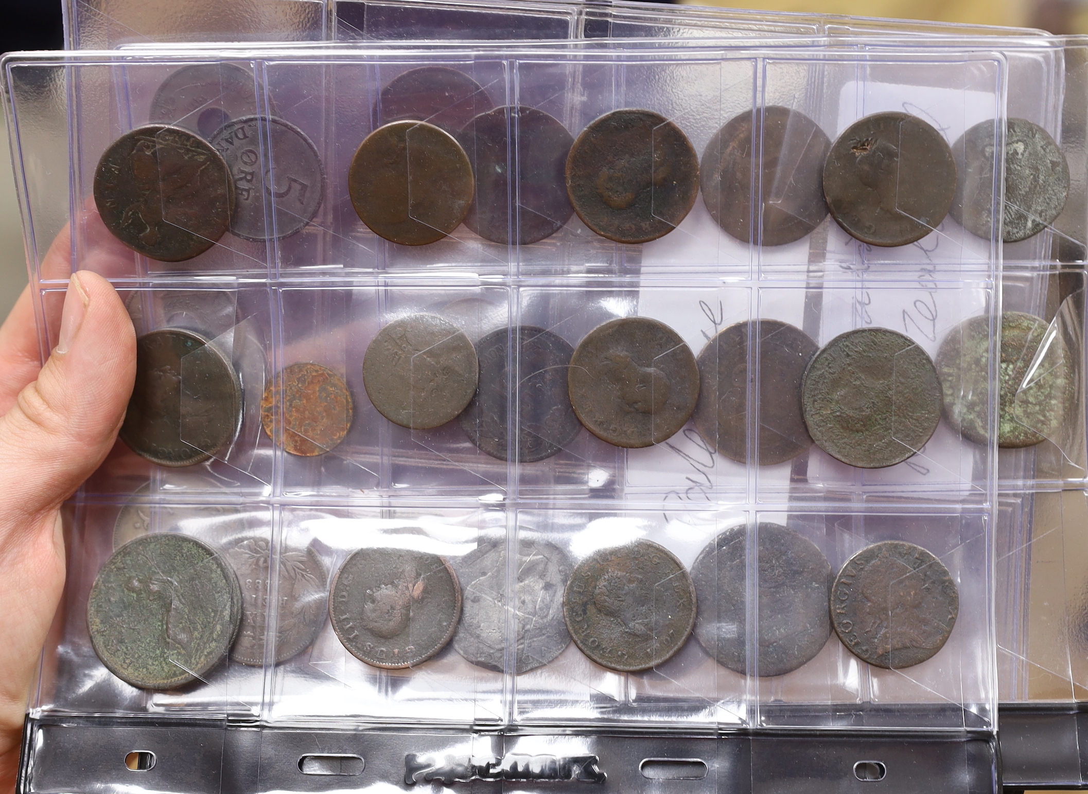 A collection of British Commonwealth and World coins together with 19th/20th century banknotes including China